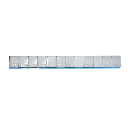 Gray Steel Stick-on Wheel Weight Low Profile - Lead free - ¼ oz.