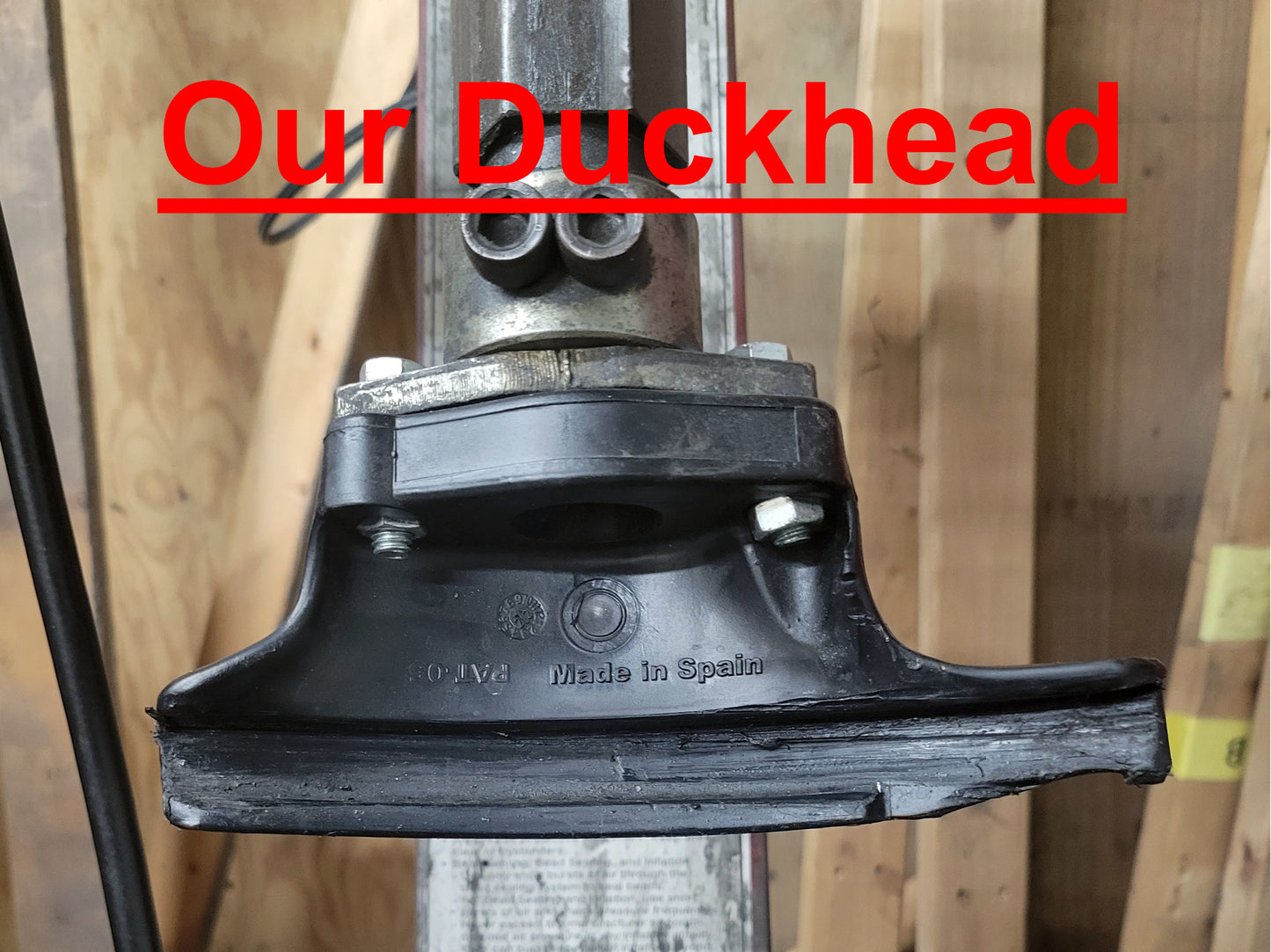 Super-Duty Nylon Mount/Demount Duckhead - Tilt Back Style